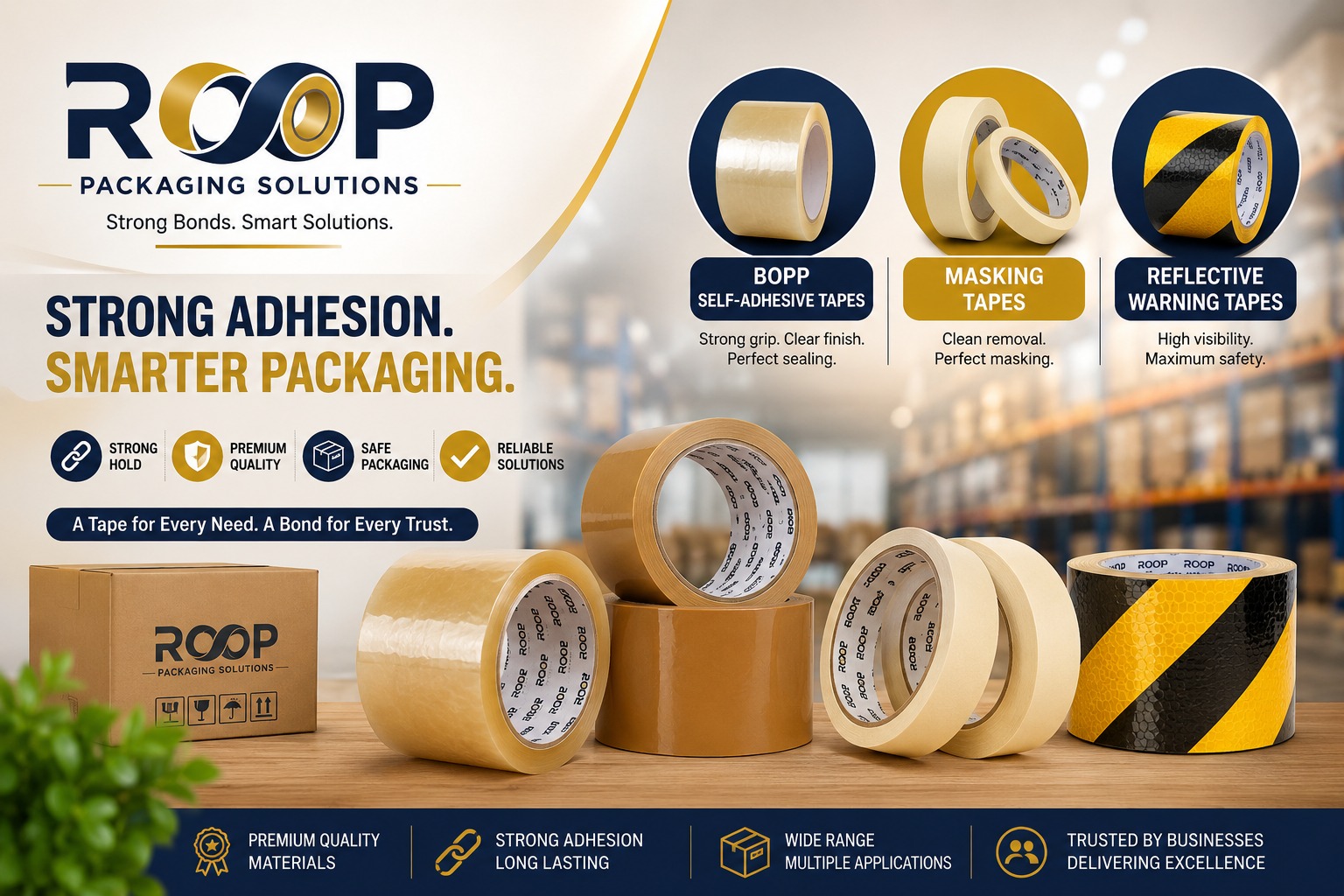 Choosing the Right Packaging and Safety Tape
